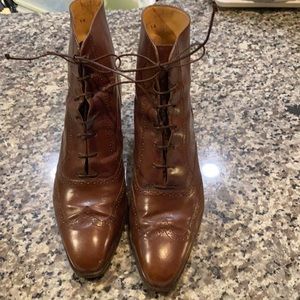 Ferragamo ankle Oxford boots  Free just pay for shipping! Size 10 NARROW!!!!!! !